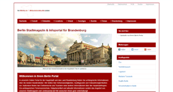 Desktop Screenshot of in-berlin-brandenburg.com