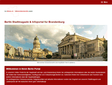 Tablet Screenshot of in-berlin-brandenburg.com